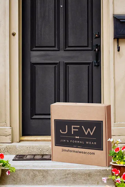 JFW box delivered to someone's front door